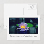 Een bron van motivatie zijn briefkaart (Voorkant / Achterkant)