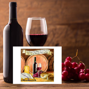 Een Brood Een Lichaam Inspirerend Briefkaart