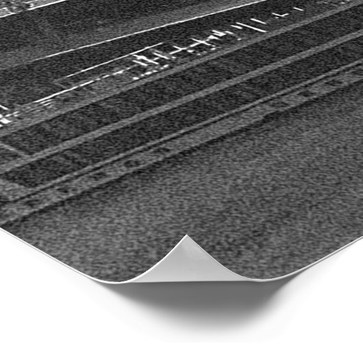 Een brug in Turkije Poster (Hoek)