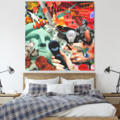EEN BRUG NAAR DE ANDERE KANT CANVAS AFDRUK (Insitu (Slaapkamer))