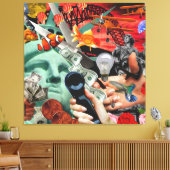 EEN BRUG NAAR DE ANDERE KANT CANVAS AFDRUK (Insitu (Woonkamer))