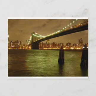 Een brug van het Briefkaart Brooklyn
