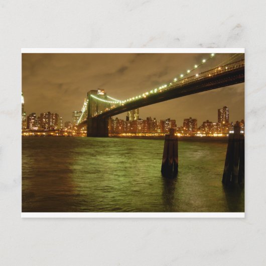 Een brug van het Briefkaart Brooklyn (Voorkant)