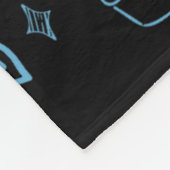 Een bruid bij een klein beetje vrijgezellenfeest-d fleece deken (Hoek)