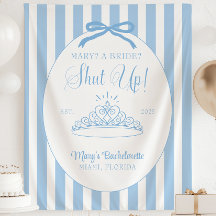 Een Bruid? Hou Je Bek! Vrijgezellenfeest Banner