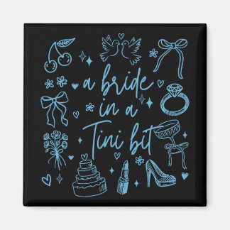 Een bruid in een teeny weeny vrijgezellenfeest Doo Magneet