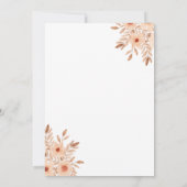 Een bruid in een Tini Bit Martini Vrijgezellenfees Kaart (Achterkant)