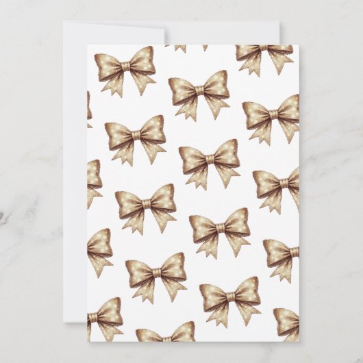 Een bruid in een Tini Bit Martini Vrijgezellenfees Kaart (Achterkant)