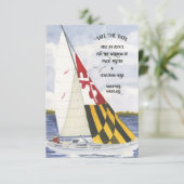 Een bruiloft bewaar de datumkaart kaart (Staand voorkant)