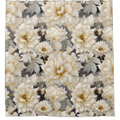 Een bruiloft bloemenserie ontwerp 10 douchegordijn (Voorkant)