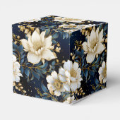 Een bruiloft bloemenserie ontwerp 11 bedankdoosjes (Achterkant)