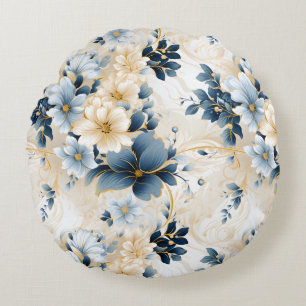 Een bruiloft bloemenserie ontwerp 12 rond kussen