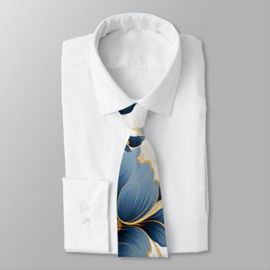 Een bruiloft bloemenserie ontwerp 12 stropdas (Gebonden)