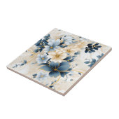 Een bruiloft bloemenserie ontwerp 12 tegeltje (Zijkant)