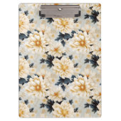 Een bruiloft bloemenserie ontwerp 2 klembord (Voorkant)