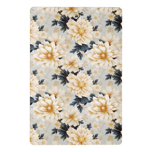 Een bruiloft bloemenserie ontwerp 2 mini klembord (Achterkant)