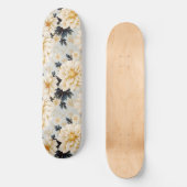 Een bruiloft bloemenserie ontwerp 2 persoonlijk skateboard (Voorkant)