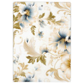 Een bruiloft bloemenserie ontwerp 3 klembord (Achterkant)