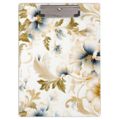 Een bruiloft bloemenserie ontwerp 3 klembord (Voorkant)