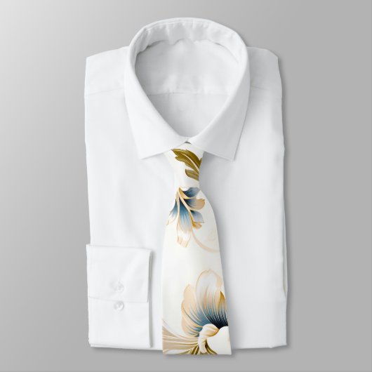 Een bruiloft bloemenserie ontwerp 3 stropdas (Gebonden)