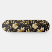 Een bruiloft bloemenserie ontwerp 4 persoonlijk skateboard (Horizontaal)