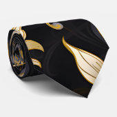 Een bruiloft bloemenserie ontwerp 4 stropdas (Opgerold)