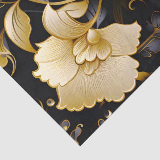 Een bruiloft bloemenserie ontwerp 4 tissuepapier (Detail)