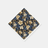 Een bruiloft bloemenserie ontwerp 6 servet (Hoek)