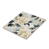 Een bruiloft bloemenserie ontwerp 7 tegeltje (Zijkant)