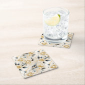 Een bruiloft bloemenserie ontwerp 9 kartonnen onderzetters (Insitu)