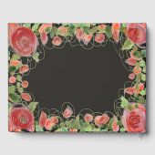 Een bruiloft gastenboek Victoriaans styling (Achterkant)