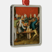 Een bruiloft metalen ornament (Rechts)