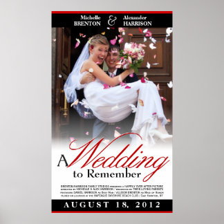 Een bruiloft om te onthouden Custom Movie Poster -