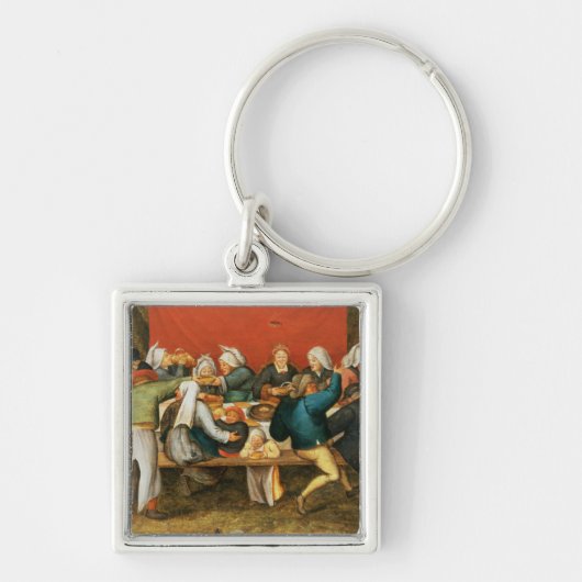 Een bruiloft sleutelhanger (Voorkant)