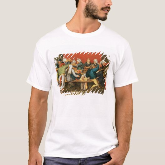 Een bruiloftsfeest t-shirt (Voorkant)