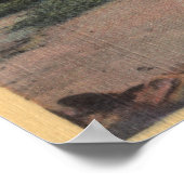 Een bruin Beer in de Bossen Poster (Hoek)