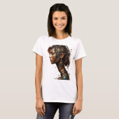 Een Bruin Meisje T-shirt (Voorkant volledig)