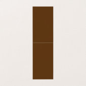 Een bruine achtergrond met een witte rand_ visitekaartje (Buitenkant ongevouwen)