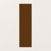 Een bruine achtergrond met een witte rand_ visitekaartje (Binnenkant ongevouwen)