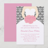 Een bruine bruidsschat Vrijgezellenfeest Kaart (Voorkant / Achterkant)