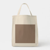 Een bruine muur met een klok erop tote bag (Achterkant)