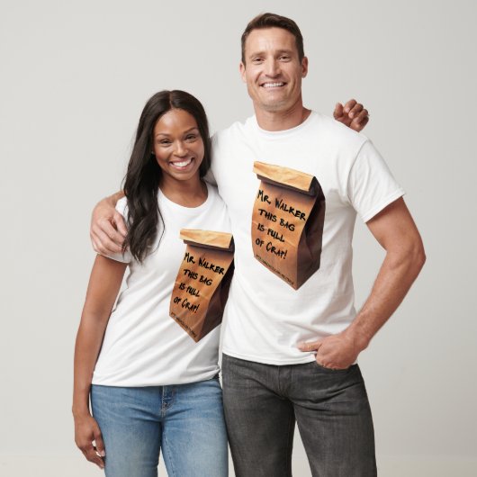 Een bruine zak vol onzin t-shirt (Unisex)