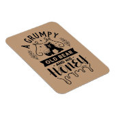 Een brutaal oud Beer en zijn honing Magneet (Rechterzijde)