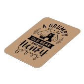 Een brutaal oud Beer en zijn honing Magneet (Linkerzijde)