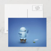 Een bug briefkaart (Voorkant / Achterkant)