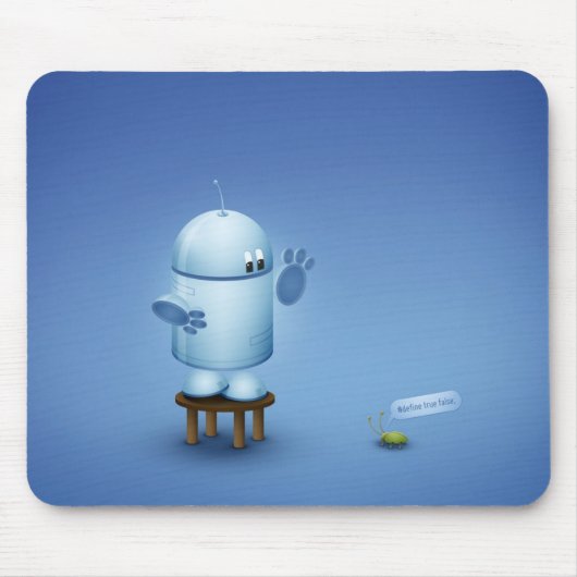 Een bug muismat (Voorkant)