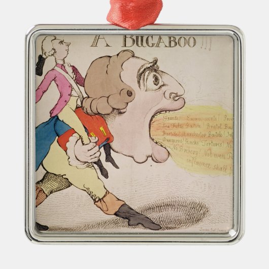 Een Bugaboo!!! Metalen Ornament (Voorkant)