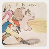 Een Bugaboo!!! Vierkante Sticker (Voorkant)