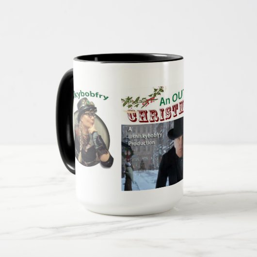 Een buitenaards kerstcarol-Mok Mok (Voorkant links)