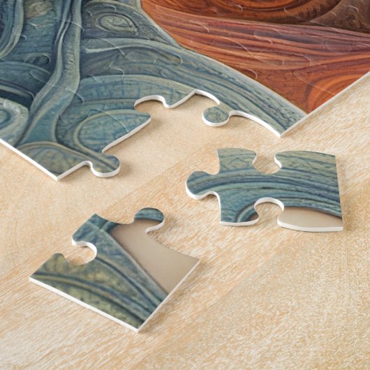 Een buitenaardse vrouw legpuzzel (Zijkant)